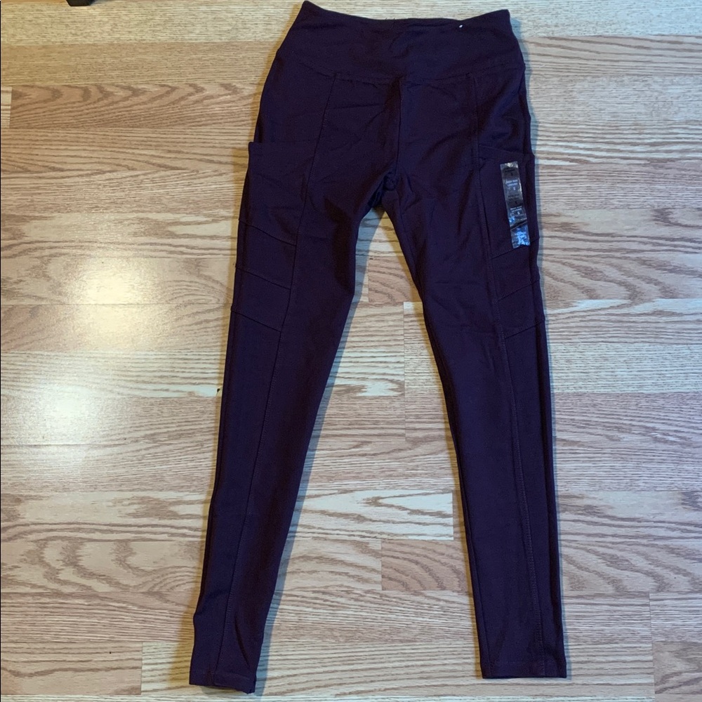 Mudd Deep Purple High Rise Leggings